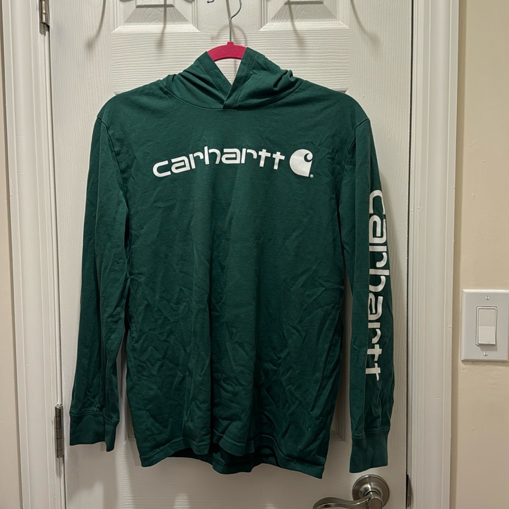 Carhartt Boys Hooded Shirt size L